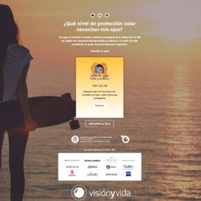 Landing Page - Protección UV